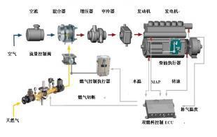 供應CHN-EB天然氣柴油雙燃料電機組 高效節能的柴油發電機解決方案